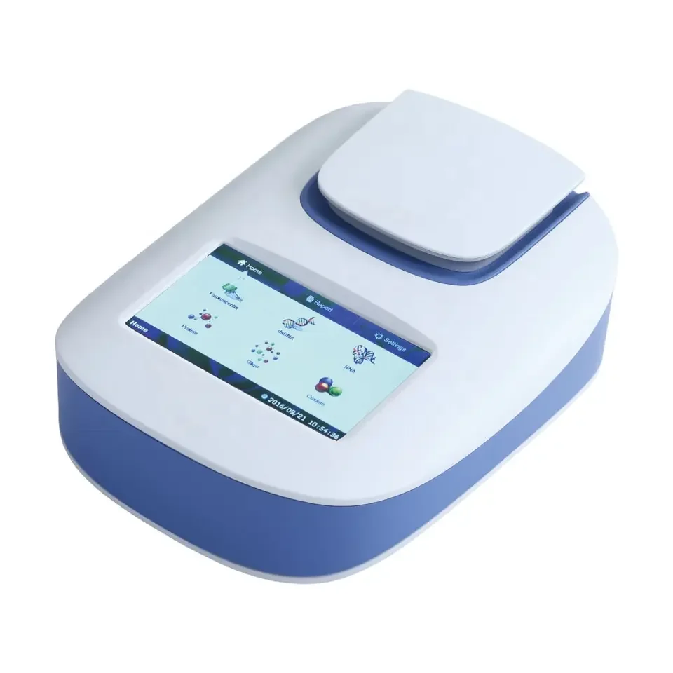 

Series Portable DNA Fluorometer Fluorescent Detector For DNA RNA Protein Concentration Fluo-100