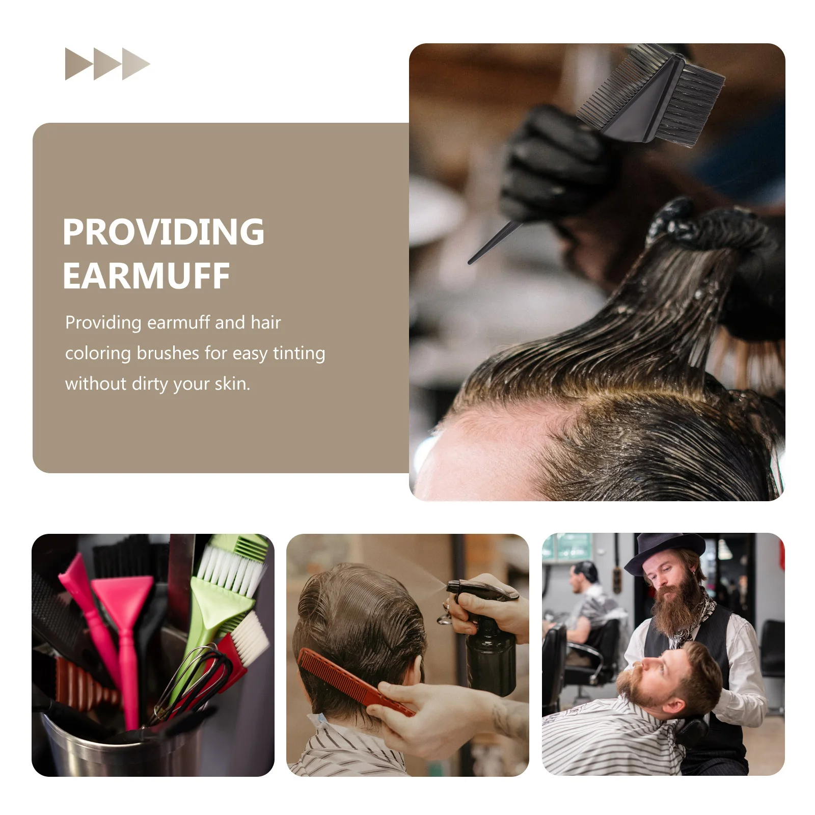 

1 комплект, набор для окрашивания, кисти для окрашивания, чаша для смешивания, набор наушников, многоцветная тонировка, салонные инструменты для защиты пятен, набор для окрашивания волос