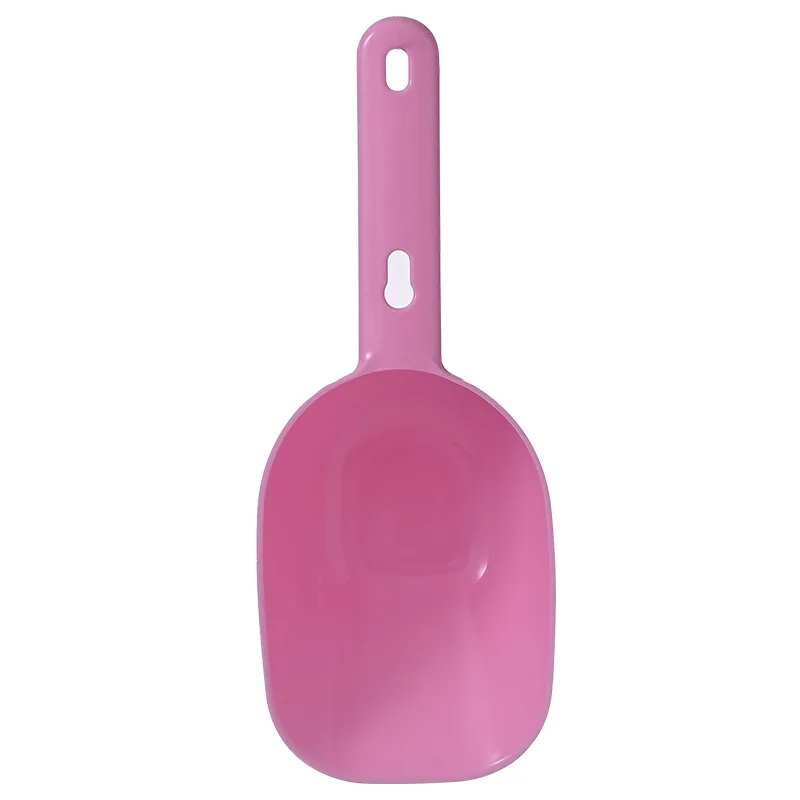 Pet Feeding Shovel Cat Feeding Spoon Large Capacity Thickened Cat and Dog Spoon Plastic Shovel Pet Feeder