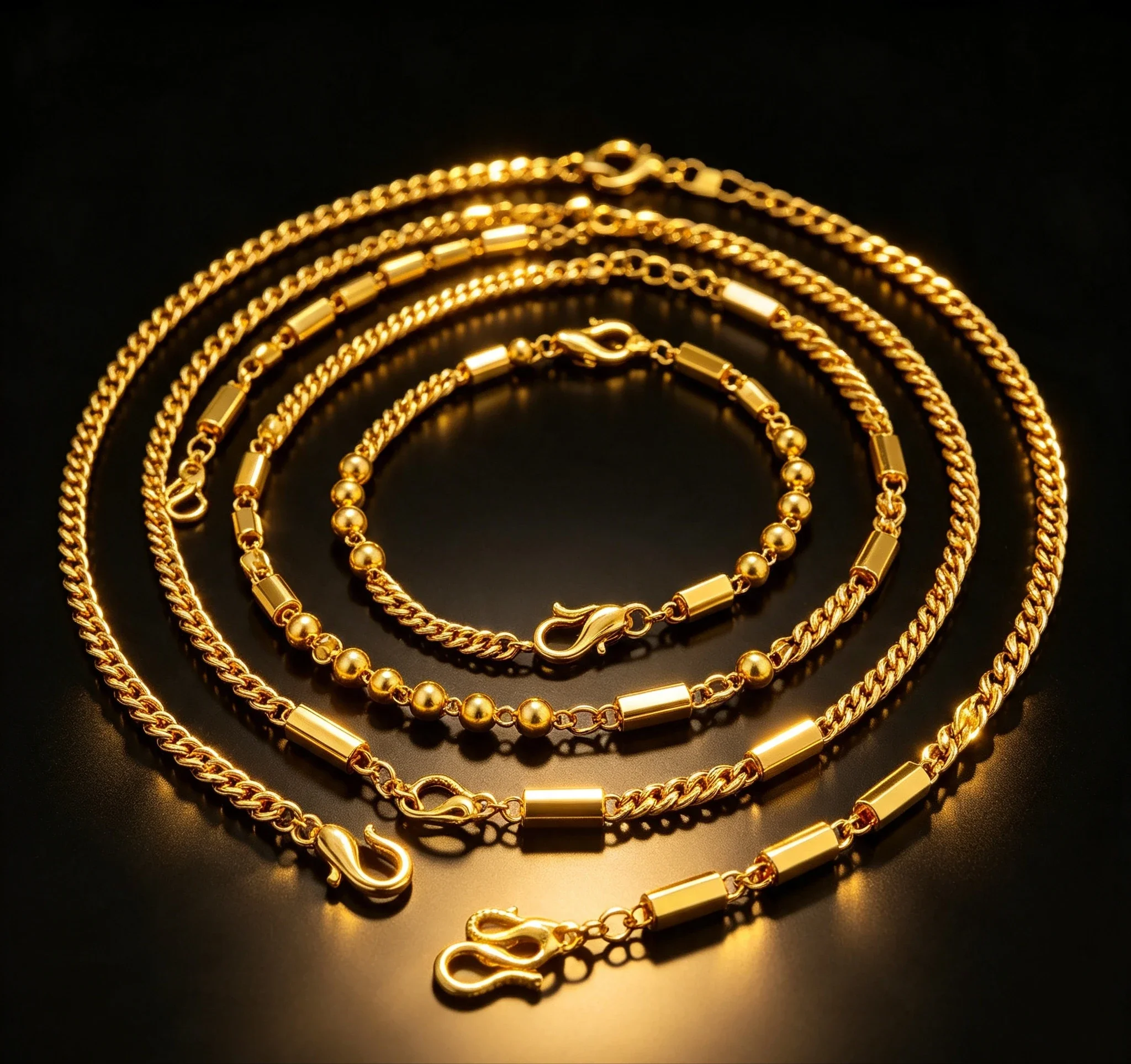 cylindrical double bamboo necklace for men and women solid color  bamboo necklace  je Giving gift for a friend