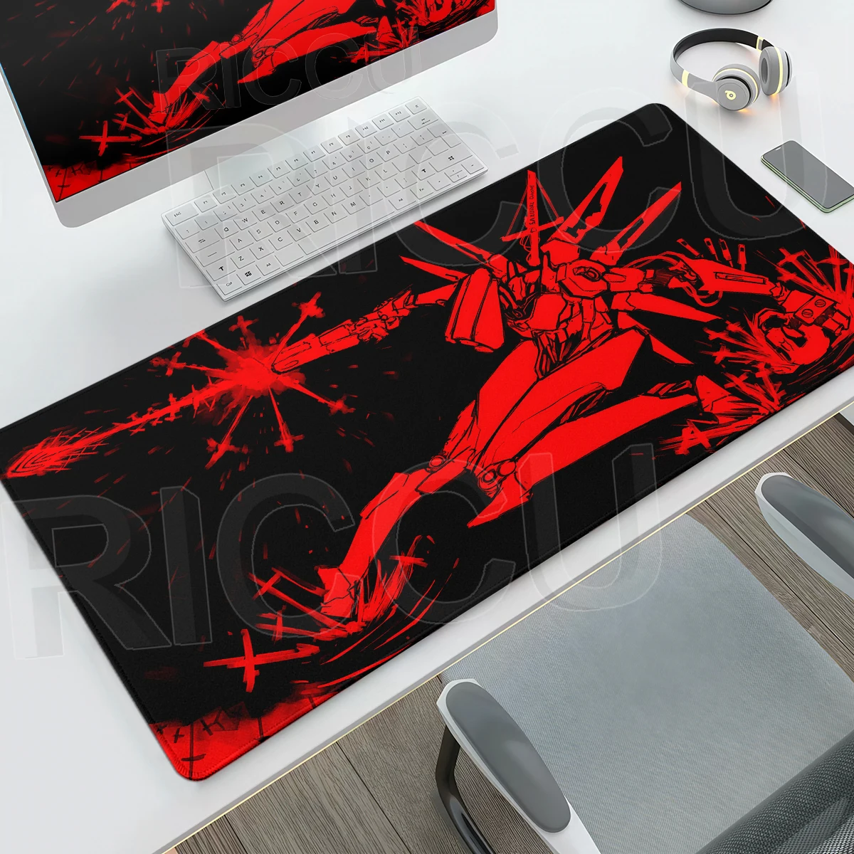 Fast-Paced Retro Shooter ULTRAKILL Gaming Mouse Pad Playpad PC Keyboard Mousepad Office Large Mousemat Gamer Keyboard Desk Mat