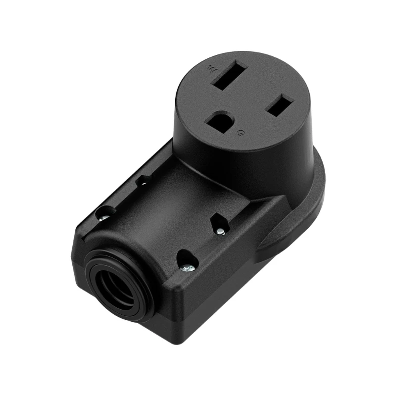 U55C NEMA 5 50R Power Receptacle 50A 125V 2-Poles 3-Wire Connectors For Heavy Duty Applications with Secure Wiring Setups