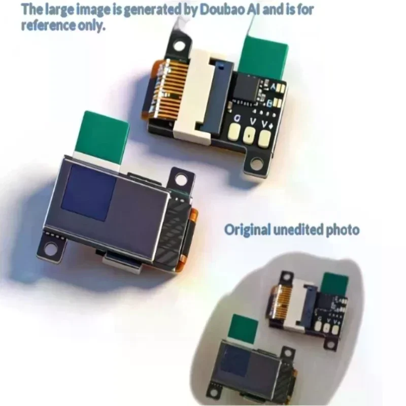1 Set 0-30V Ultra Thin High Precision 2/3 Wire Voltage Meter Head The Smallest Ever 0.5 Inch OLED Digital Voltmeter
