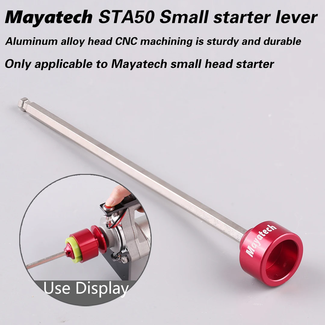 Mayatech Oil-Powered Helicopter Starter Rod for 600 700 Class Helicopters - Essential Part for Smooth Operation