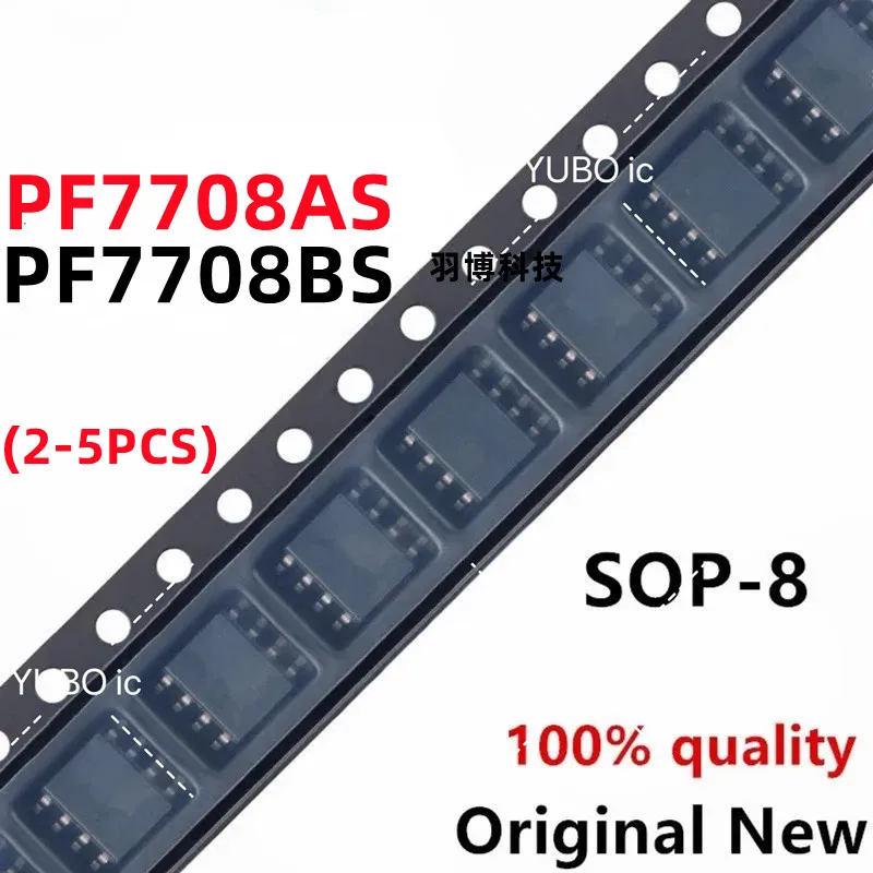 (2-5piece)100% New PF7708AS PF7708BS sop-8 Chipset