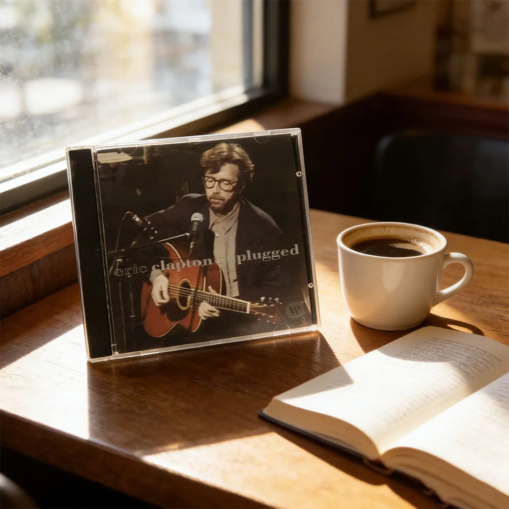 

CD Acoustic Blues, Folk, and Pop Ballads, Shedding The Edge of The Electric Guitar, Showing More Tenderness and Deep Emotion