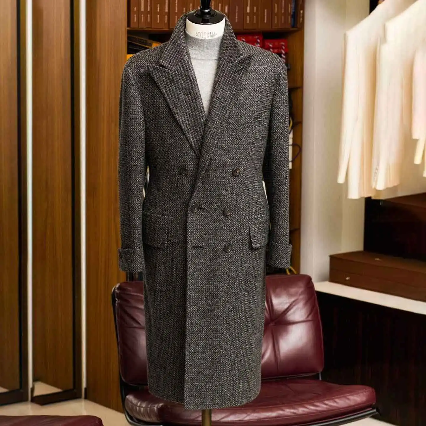 

Classic Wedding Overcoat Men Suit Slim Fit Coat Tailor-Made Party Beads Suits Groom Groomsman Formal Occasions Size Customized