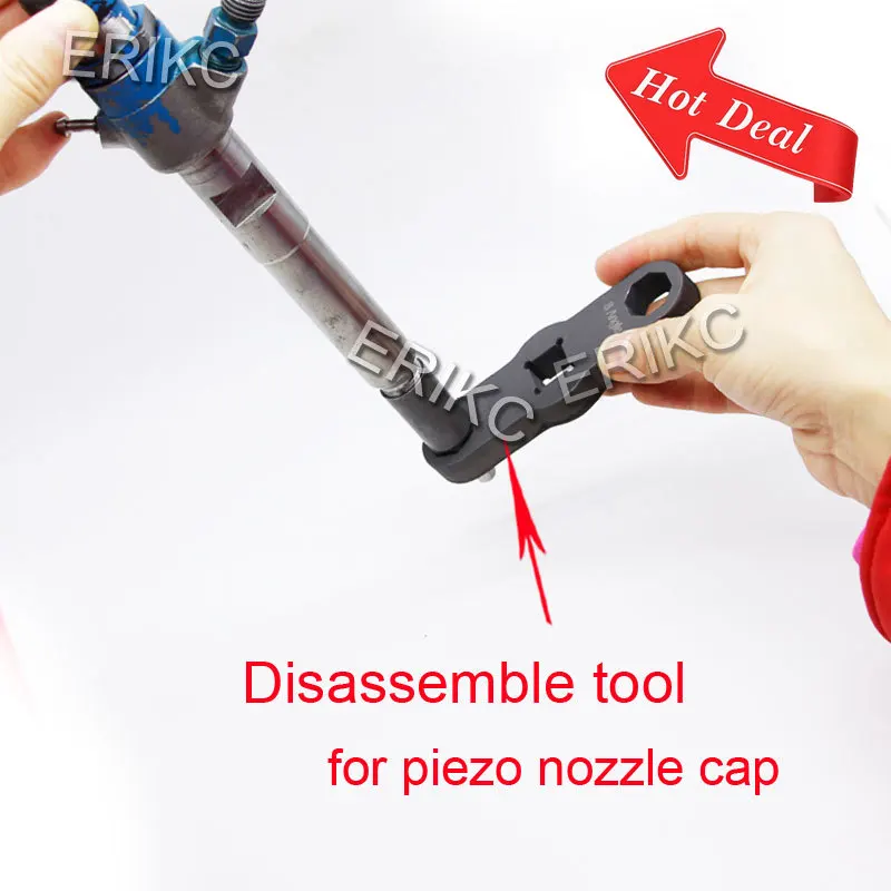 

ERIKC E1023510 (6/8) Angle E1024090 E1024091 E1024092 Press cap Removal Tool FOR Renault Delphi And Piezo Injector
