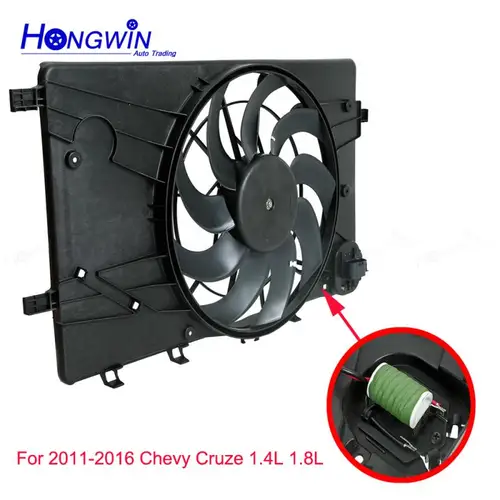 Imagen 2 del producto 13427161 Conector de resistencia de relé de ventilador de calentador de radiador para Chevrolet Cruze 1.4L 1.8L 2.0L Buick Verano 13427160 13289627