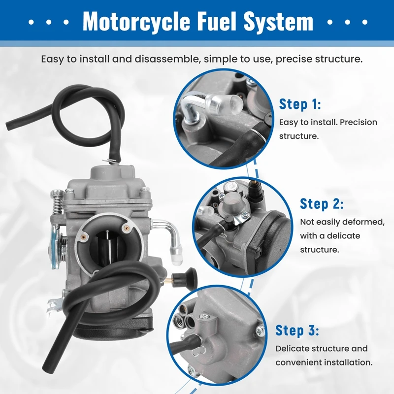 YBR125 Motorcycle Carburetor 125CC Fuel System Moto Spare Parts For YAMAHA YJM125 YB125 YZF XTZ125 YBR YB XTZ 125 Engine