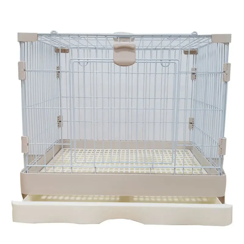 

Rabbit cage automatic manure cleaning indoor household