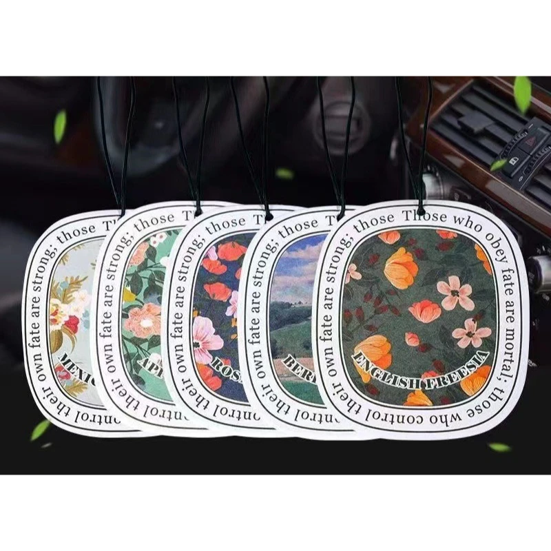 

Car Mounted Fresh Purified Air Fragrance Pendant Perfume Ribbon Durable Supplies Odor Removal Decoration Accessories