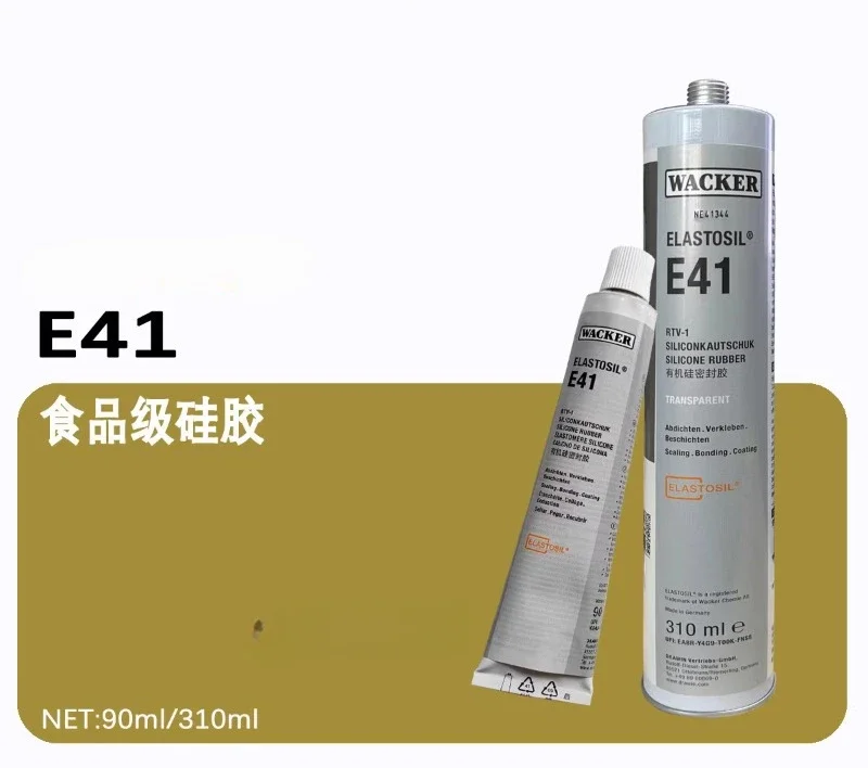 Wacker E41 sealant, food grade adhesive