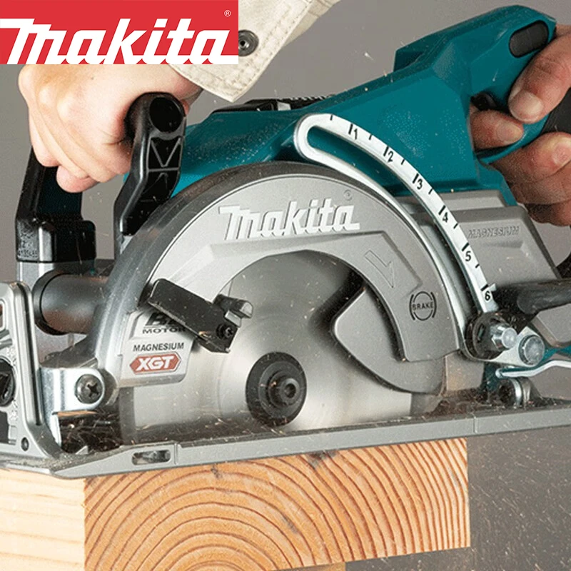 Makita RS001GZ Electric Circular Saw XGT 40V Lithium 7in Portable Multifunctional Industrial Cutting Saw Bare Machine