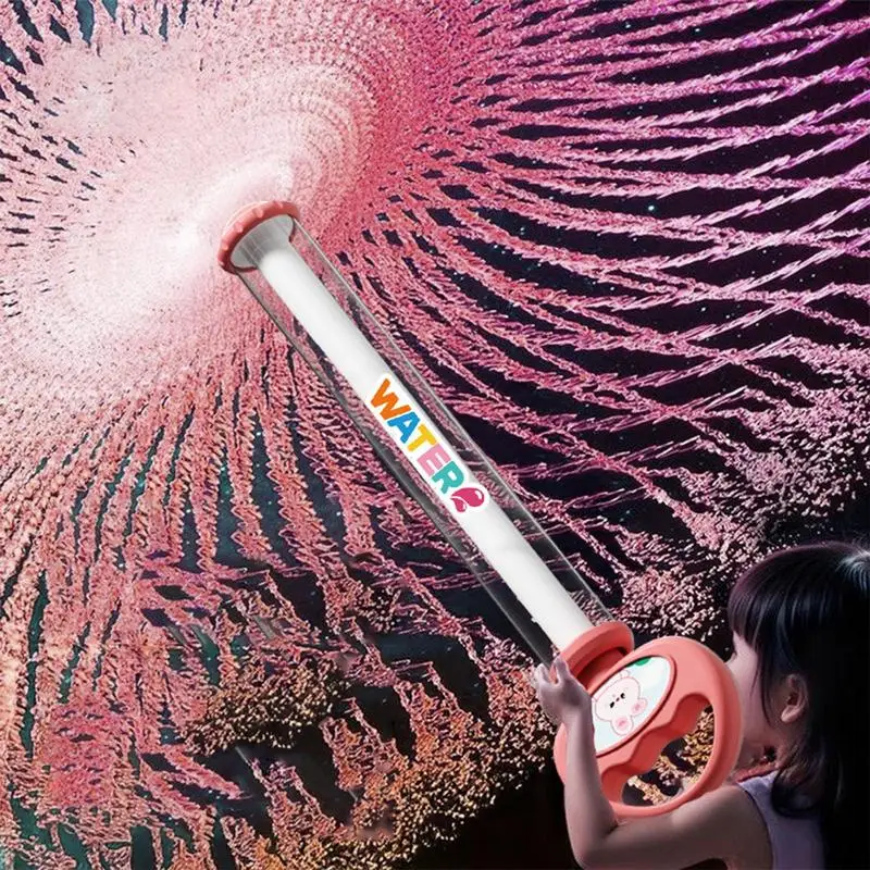Suchos de agua estilo fuegos artificiales, chorro de agua interactivo, juego de piscina, accesorios de aspersor de fuegos artificiales divertidos y compactos para cumpleaños para niños