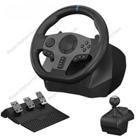 New Gaming Steering Wheel PXN V9 Volante PC Gaming Racing Wheel for PS4/PS3/Xbox One/Android TV/ Switch/Xbox Series S/X