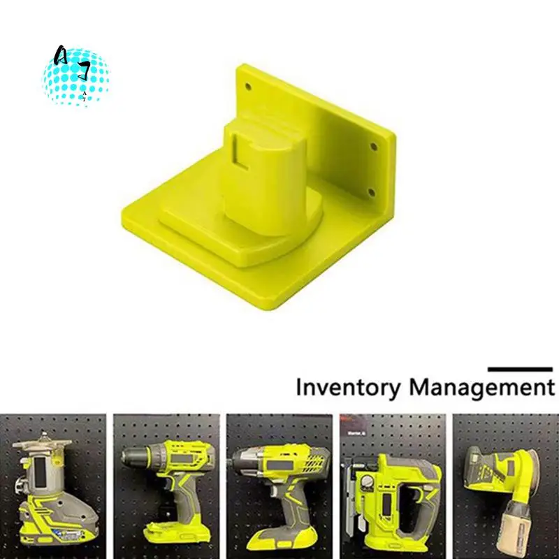 

A07F-12Pcs Tool Mount Holder For Ryobi 18V One+ P102 P103 P104 P105 P107 P108 P109 Tool Battery Dock Holder Power Tool Hanger