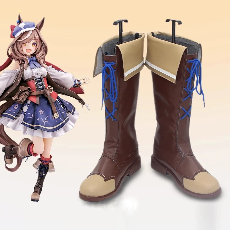 

Game Umamusume Pretty Derby Matikanetannhauser Cosplay Shoes Boots Anime Halloween Carnival Role Play Prop Costume Accessories