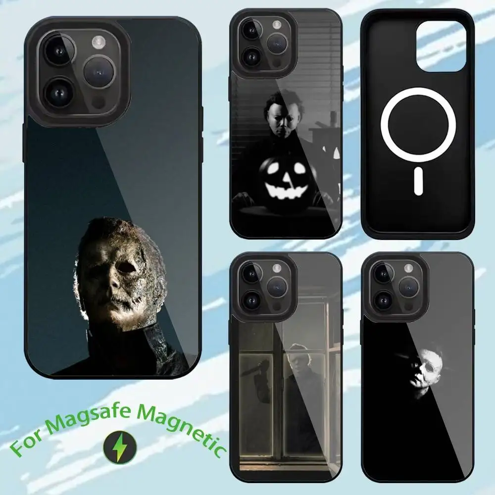 

M-Michael Myers C-COOL Phone Case For iPhone17,16,15,14,13,12,11,Plus,Pro,Max For Magsafe Wireless Charging cover