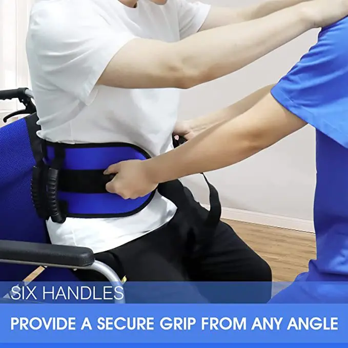Vinylgait Band Custom Seniors Walking Assistance Device Gait Transfer Safety Patient Belt Leg Rehabilitation Therapy Supplies