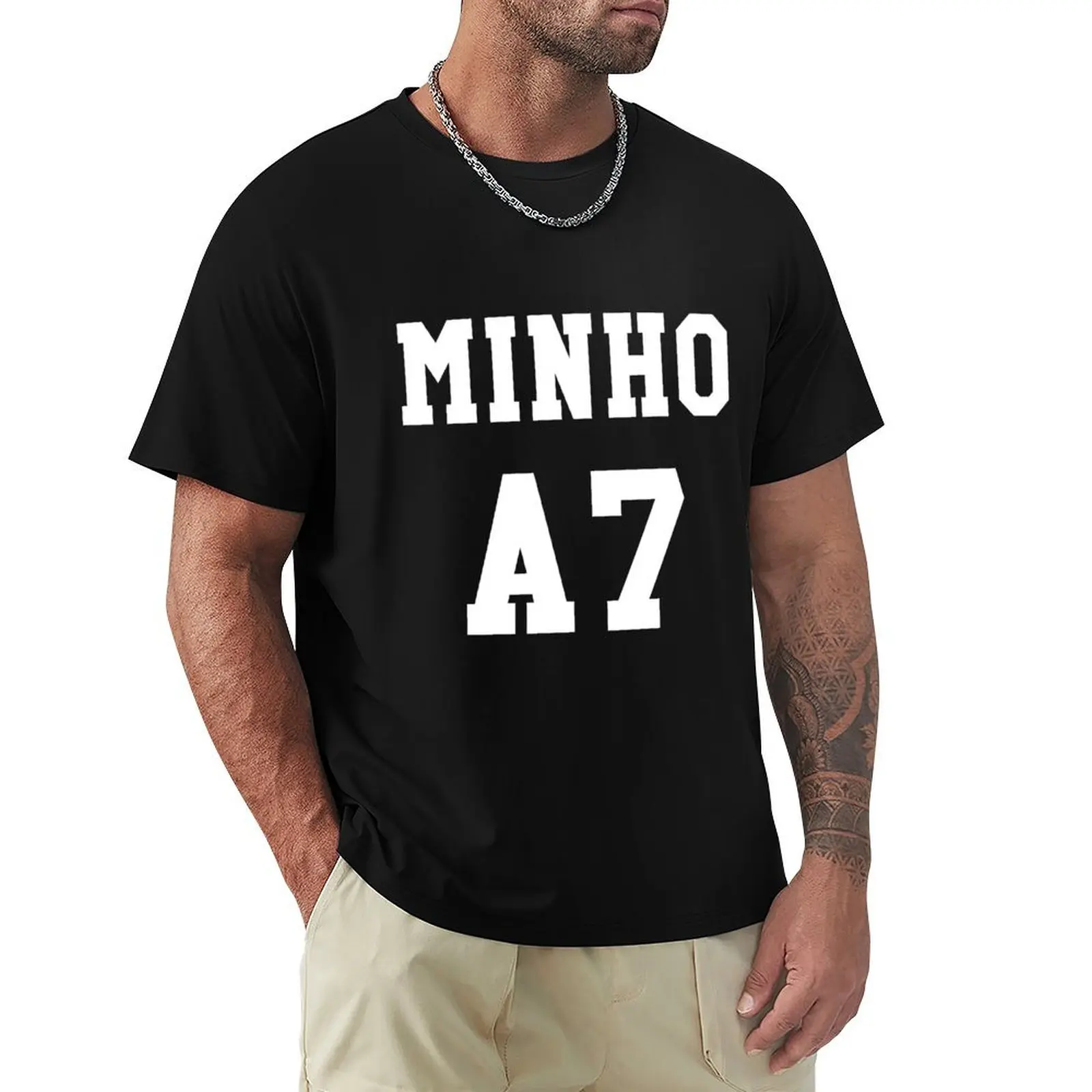 Minho T-Shirt graphic t shirts basketball graphic tees funny shirt cotton t shirt men 100℅ cotton
