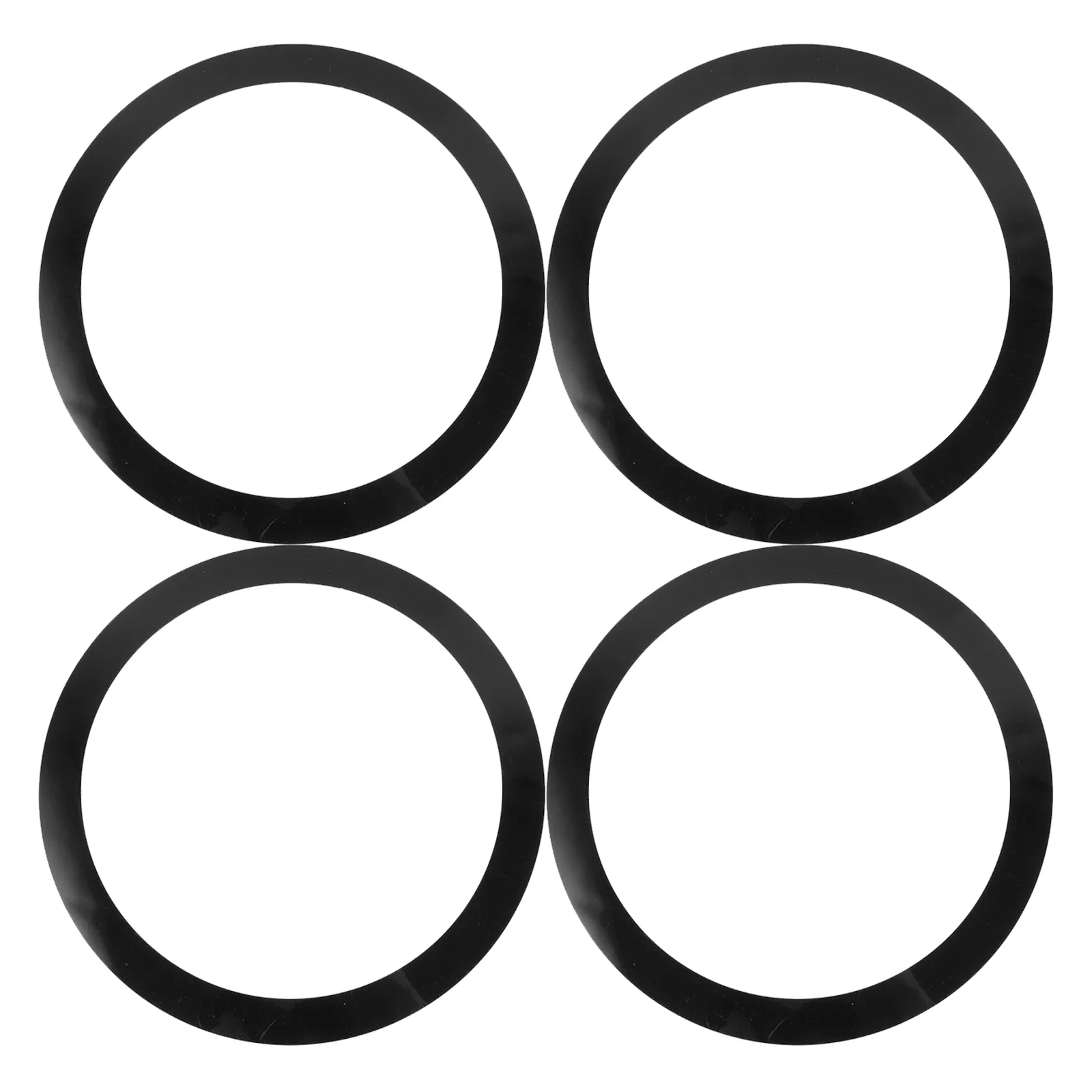 

4pcs Skin Kit Durable Practice Mute For Home Drumming Easy Install No Damage Creative Snare Drum Practice Tool Drum Accessories