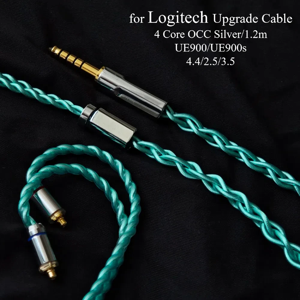 Коаксиальный кабель для обновления Litz для 4-жильного Logitech UE900/UE900S