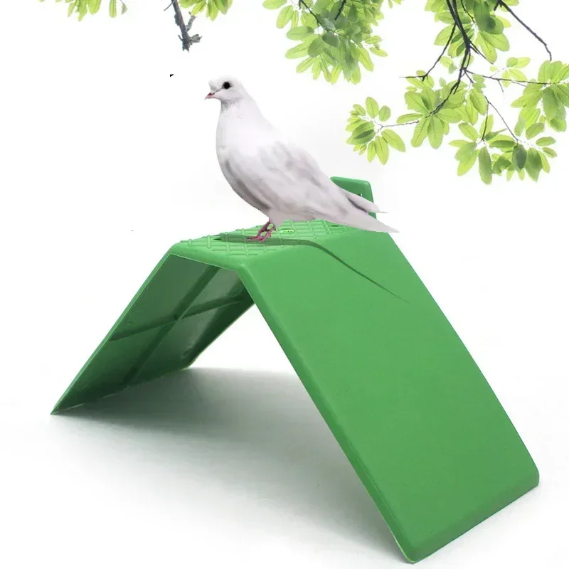 Gelo e resistente ao calor e longa vida útil V Pombon Bird Pet Roost Bird Equipment Racing Pombon Stand Rest Stand