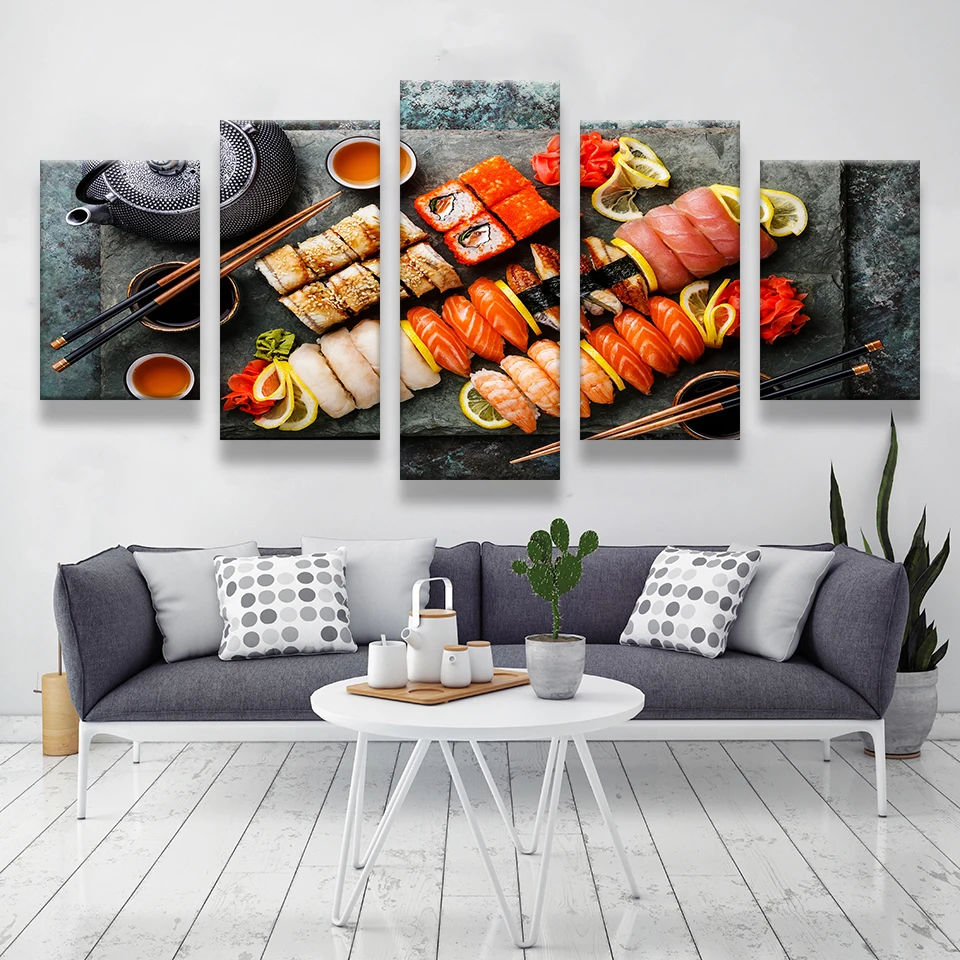 Japanese Lifestyle Store - Pintura en lienzo de estilo japonés