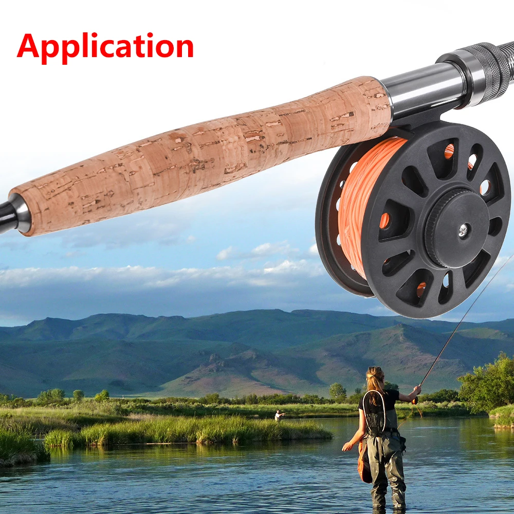 Pla 5/6 ou gla 7/8 carretel de pesca com lin de pesca durável carretel de pesca suprimentos de pesca pescadores ferramentas obrigatórias