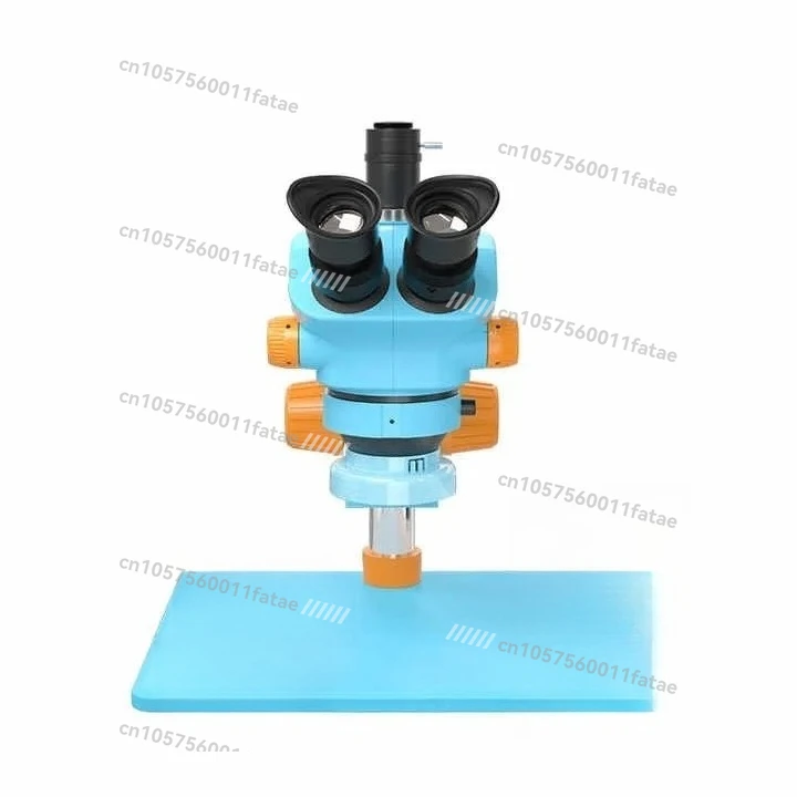 RL-M5T Pro-B11 Trinocular HD Microscope 7X-50X Objective Lens for Mobile Phone Repair with Large Size Aluminum Base