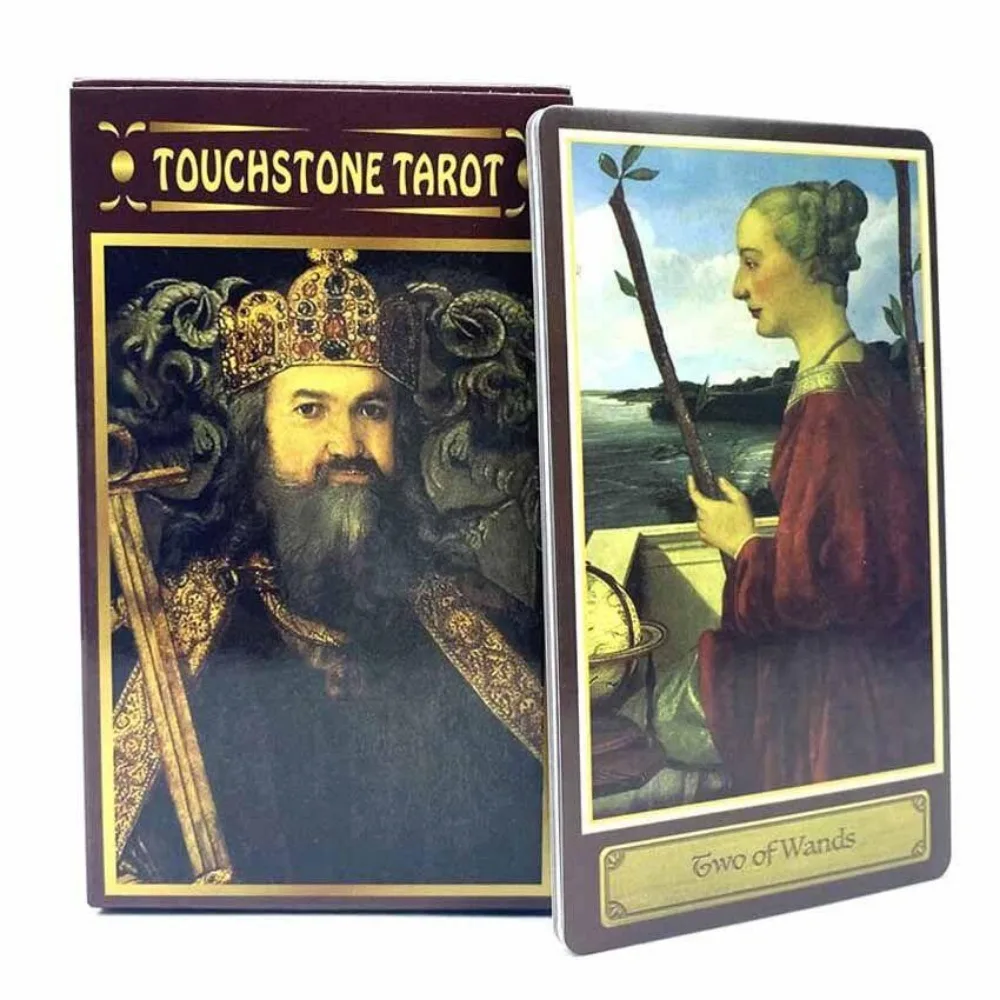 Tarot avec pierre de touche, 10.3x6cm