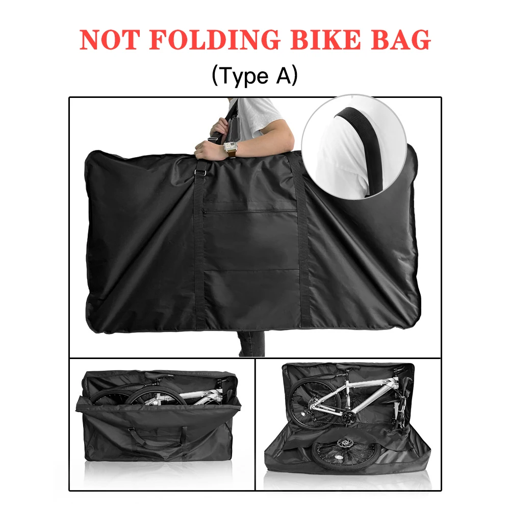 Folding Bike Travel Bag Bicycle Portable Transport Carrying Case for 14-16 inch / 20-22 inch / 21-26 inch Bycicle Accessories