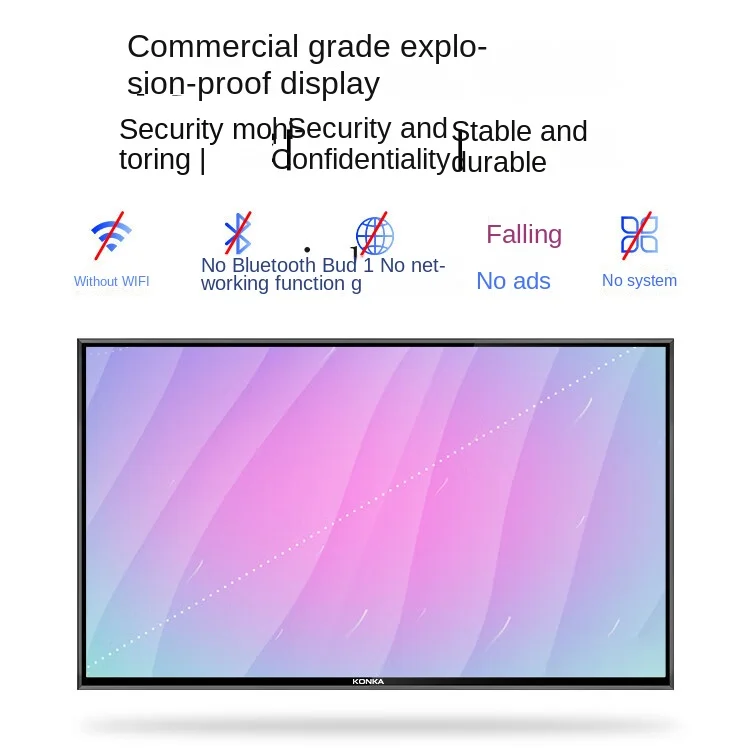 ZC 43/50/55/65/75/85/98/100 TV Engineering Hotel without Network Display