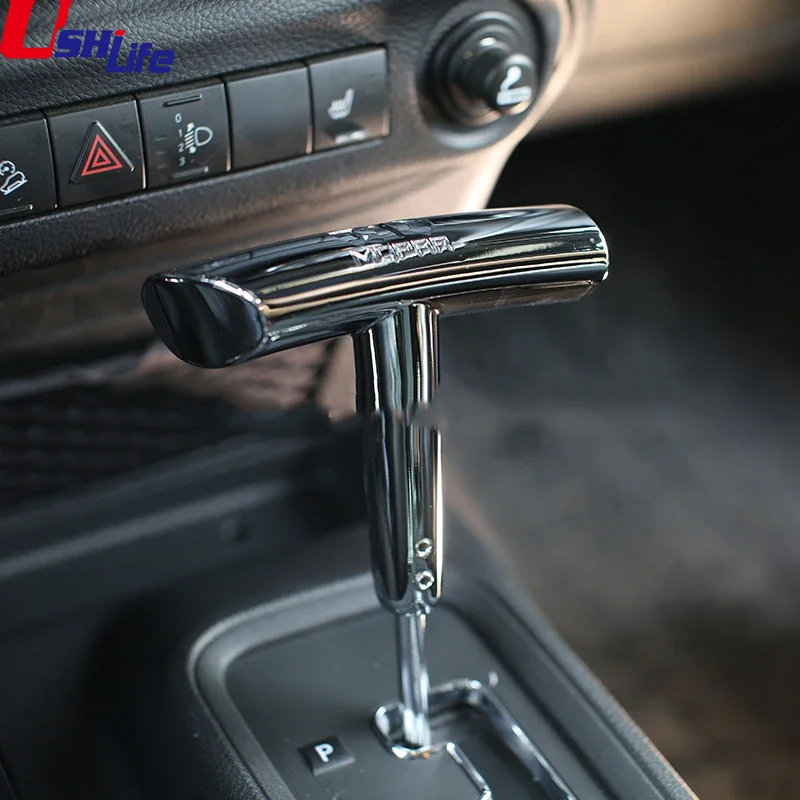 

For Jeep Wrangler JK Dodge Charger Challenger Compass Ram 2012~2017 Heavy Metal Zinc Alloy T Handle Gear Shift Knob Car Parts
