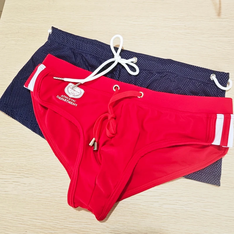 

2026Real shot quick-drying swimming trunks men's summer tethered nylon low-rise boxerwholesale beach pants men's 1990-PJ