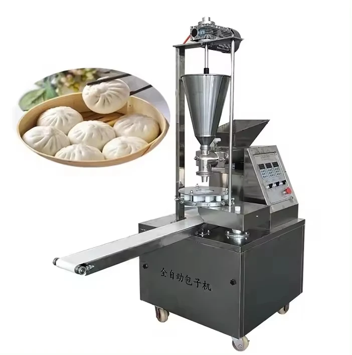 Versatile Baozi Making Steamed Bun Stuffed Bun Along with Automatic Momo Baozi Steamer Commercial Steamed Bun Making Machine