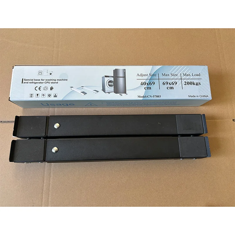 

Mobile Roller Adjustable Bracket Rack Stand Kit Roll Heavy Machine Holder Refrigerator Base Mount Universal Dryer Tool 24 Wheel