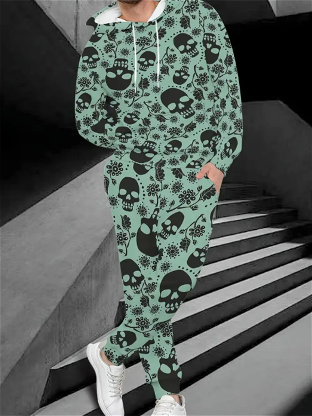 

Мужские пики K с рисунком льва, толстовка, брюки, наряды, толстовка с капюшоном и 3D принтом, комплекты спортивных штанов, осенне-зимняя мужская одежда большого размера