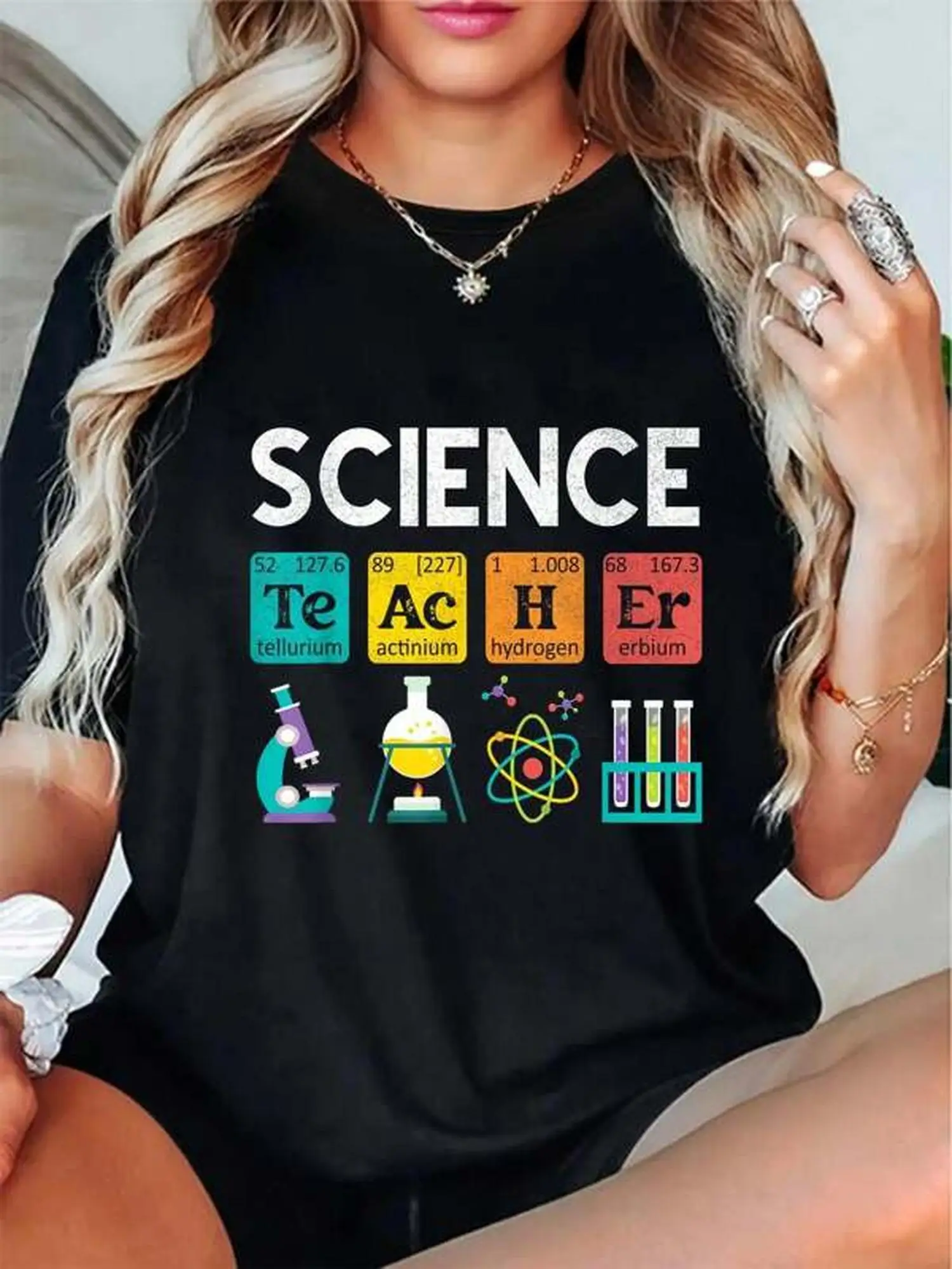 100% professeur de sciences chimie biologie professeur de physique étudiant T-Shirt