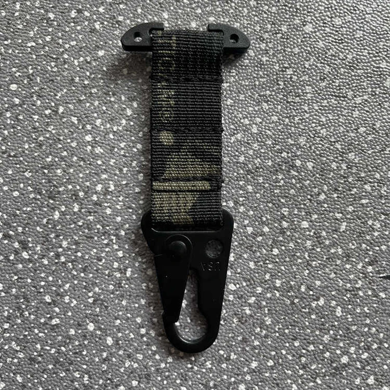 Tactical Molle Hook Belt Hanging Buckle Keychain Clasp Vest Waist Belt Hawk Hook Vest Webbing Clip Accessories view 4