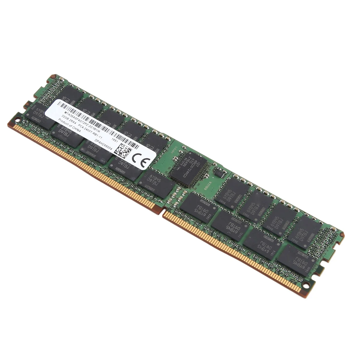AT87-For MT 32GB DDR4 Server RAM Memory 2400Mhz PC4-19200 288PIN 2Rx4 RECC Memory RAM 1.2V REG ECC RAM