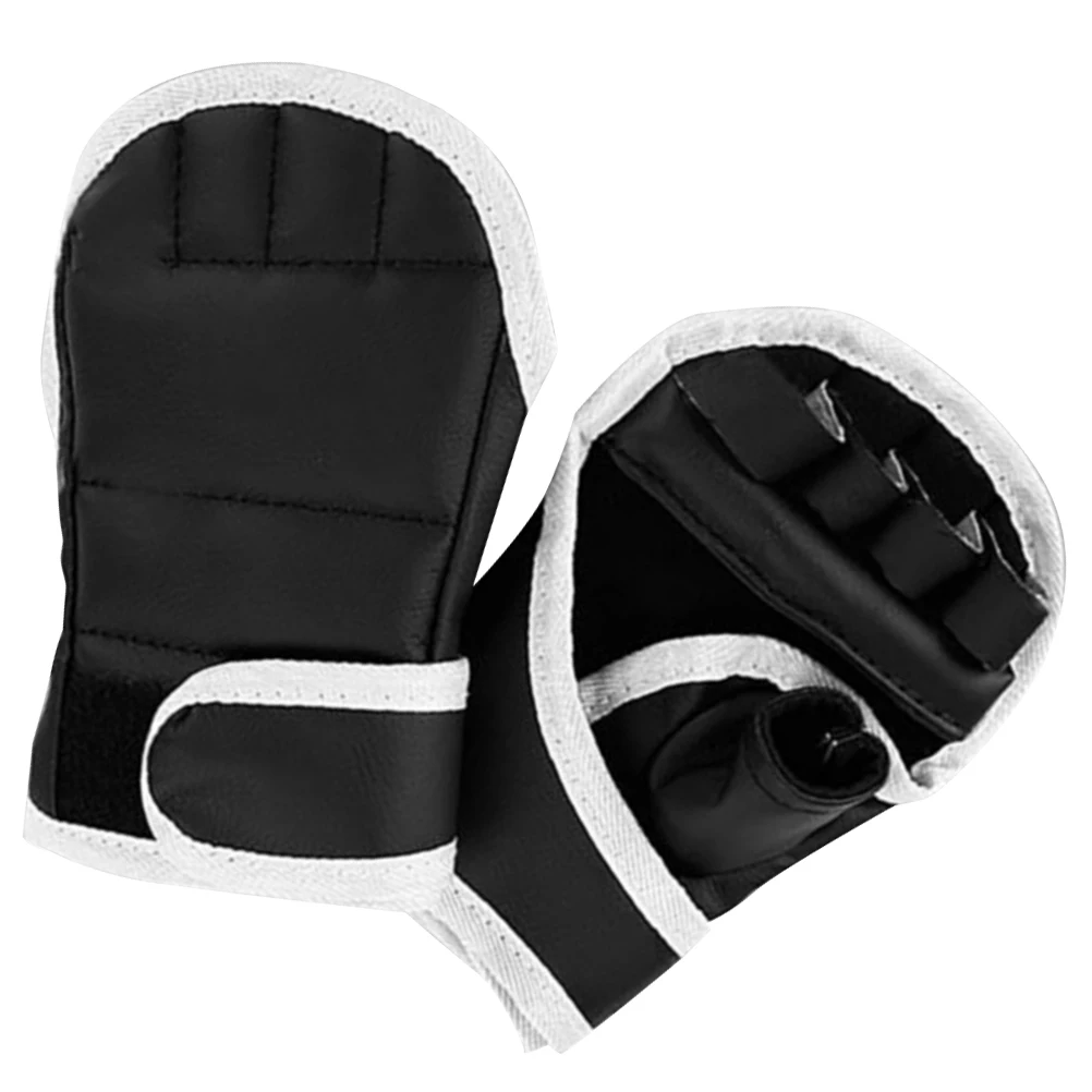 

1 Pair Boxing Durable Professional Kickboxing Sparring Gloves Training Sparring Martial Fitness Workouts Gloves