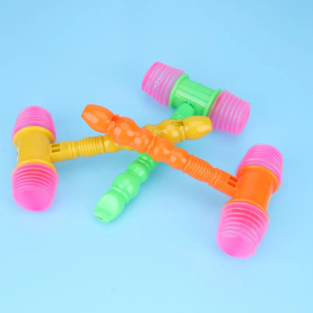

5Pcs Baby Hammer Squeaky Sound Music Instrument Early Educational Tool for Kids Rhythm Development Baby Music Hammer
