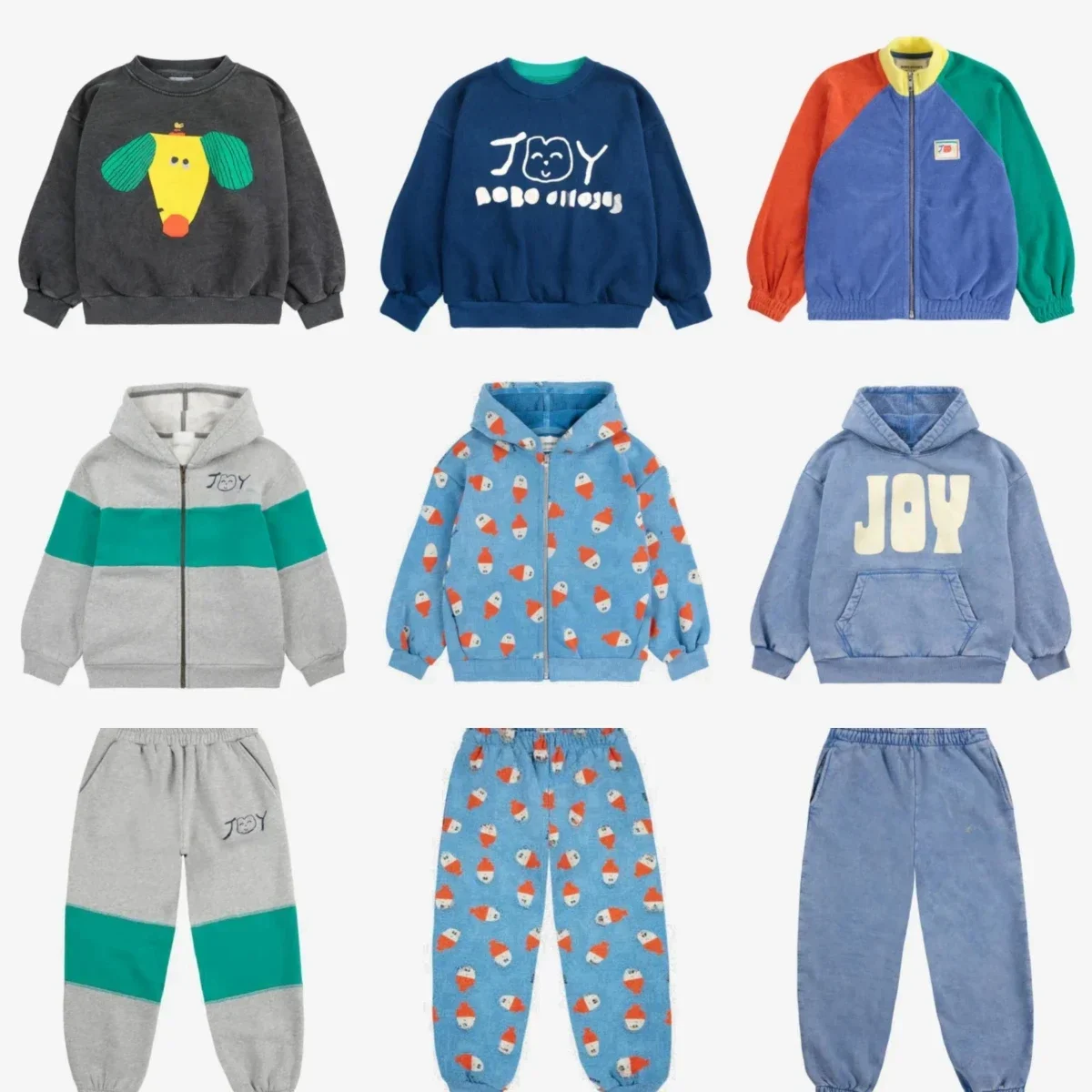 

2025 New Spring Summer Baby Boys Girls Outwear Hooded Jackets Sweatpant Children's Clothings Boys Clothes