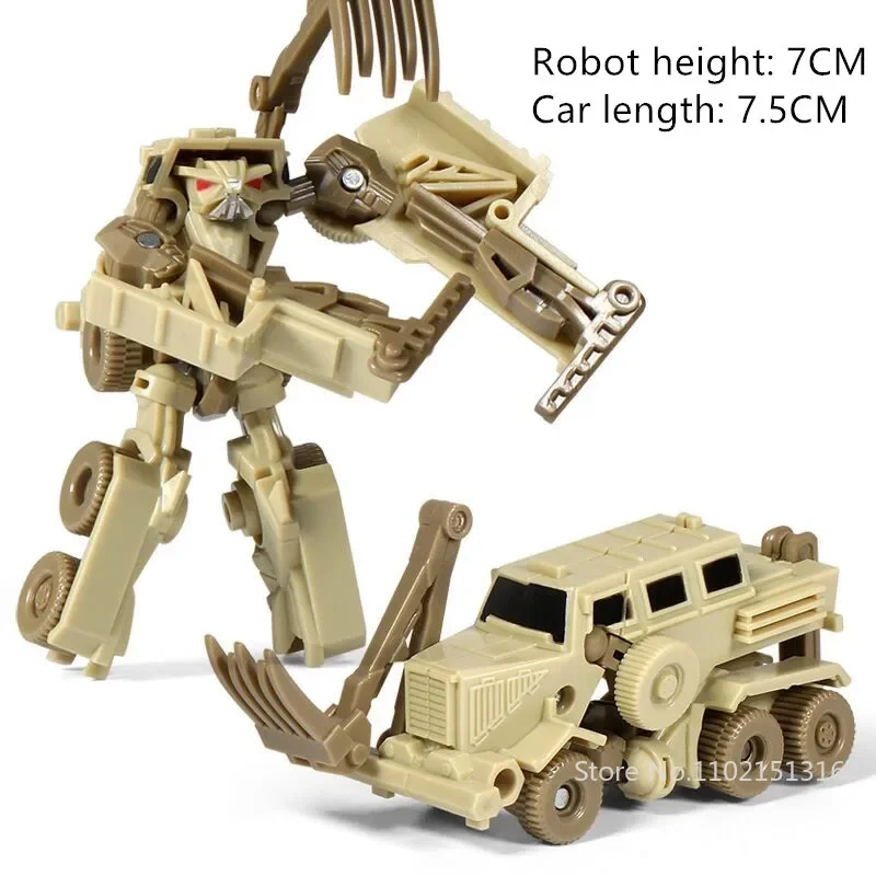 Mini Transformatie Robot Speelgoed Automodellen 2-in-1 Vervormde Auto Speelgoed Robots Kit Actiefiguren Kinderen Educatief Speelgoed Geschenken