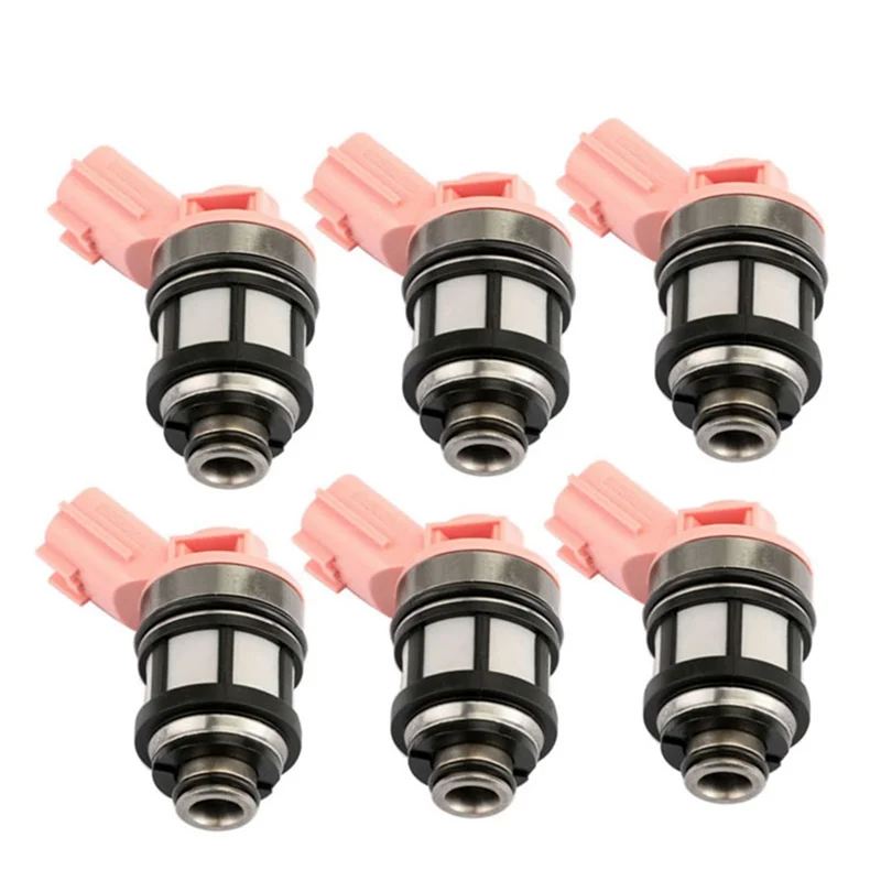 6PCS 16600-1B000 Fuel Injector for Nissan Quest Frontier Pathfinder Xterra 3.0L Infiniti QX4 3.3L 16600-9S200