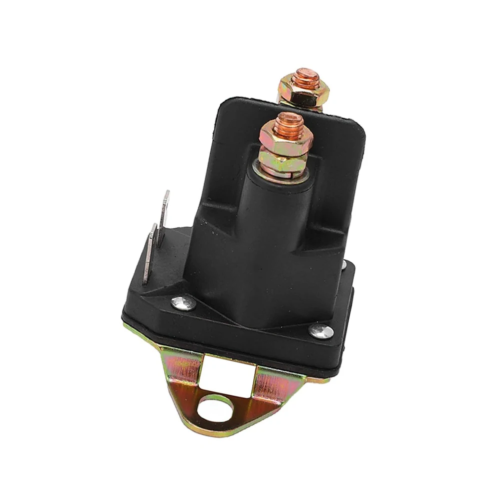 For Hus Starter Solenoid Fits Multiple Models Single-piece Unit Easy Installation Metal Plastic for Lawn Mower Repair