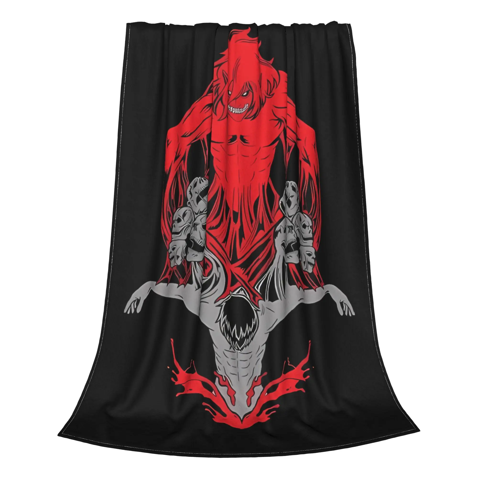 1PC Eren Titan aAttack on Titan Home Room Decorations Winter Blankets For Adults Bedding Home Interior Sofa Knee