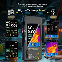 BSIDE SH7 320*320 Thermal Imager Camera 20000 Counts Digital Multimeter 2 in 1 IR Camera for Automobile Pipe Heating Inspect